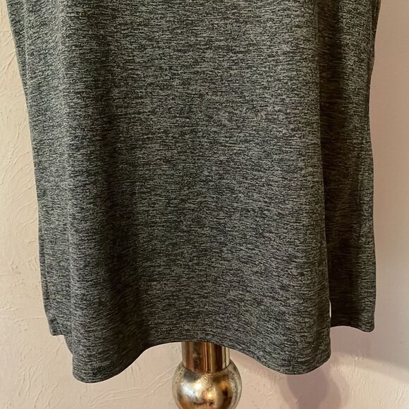 Small Nike dark gray short sleeve round neck oversized top shirt - Picture 5 of 12